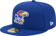 New Era Men's New Era Royal Kansas Jayhawks Vault 59FIFTY Fitted Hat