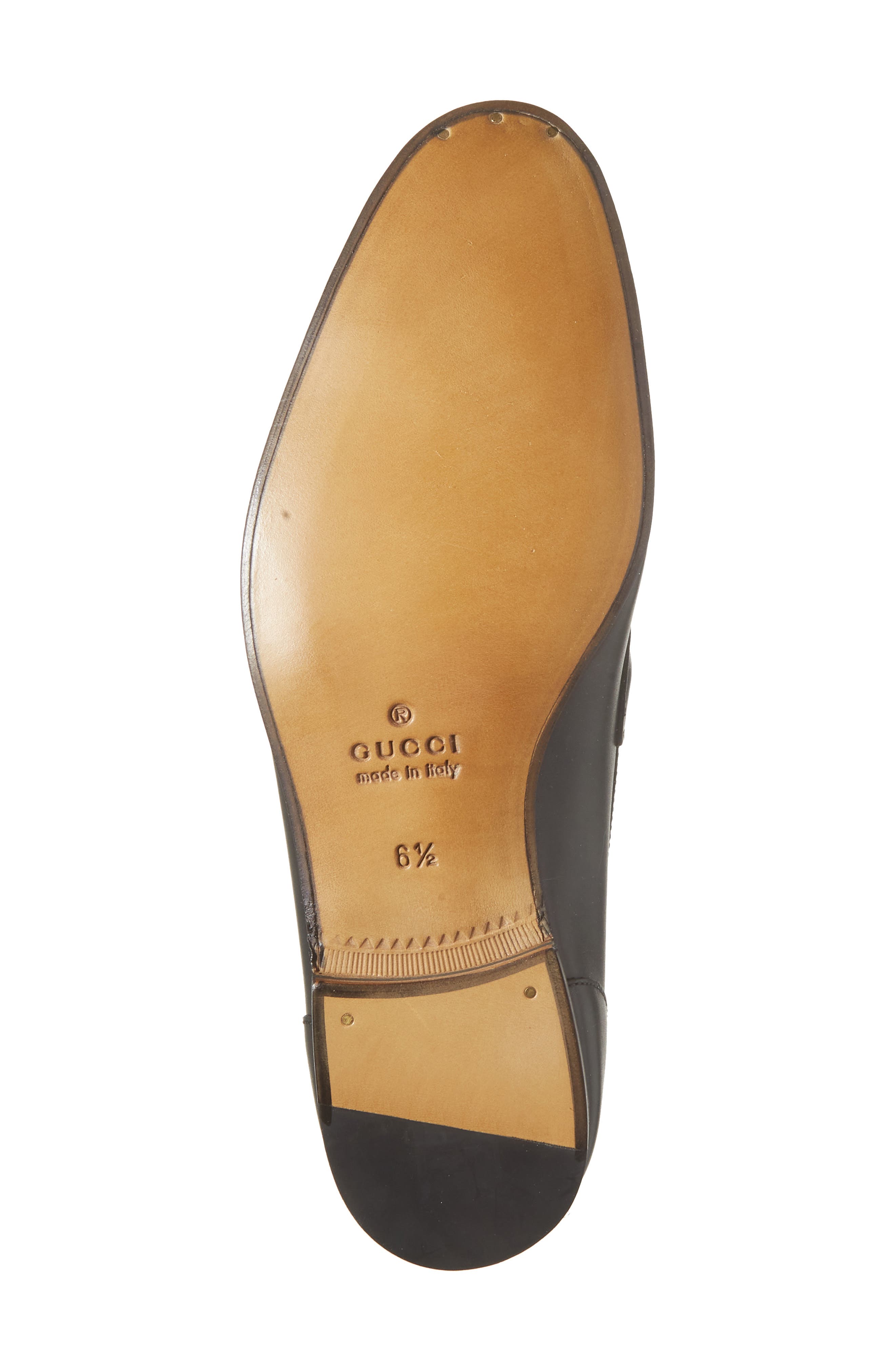 Gucci Jordaan Bit Loafer, Alternate, color, Black