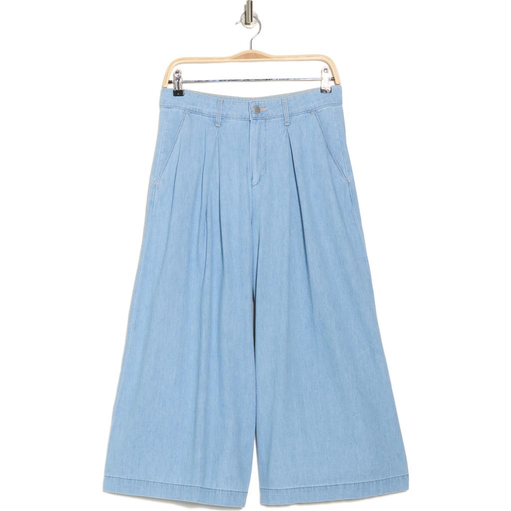 L'agence Elowyn High Waist Crop Palazzo Pants