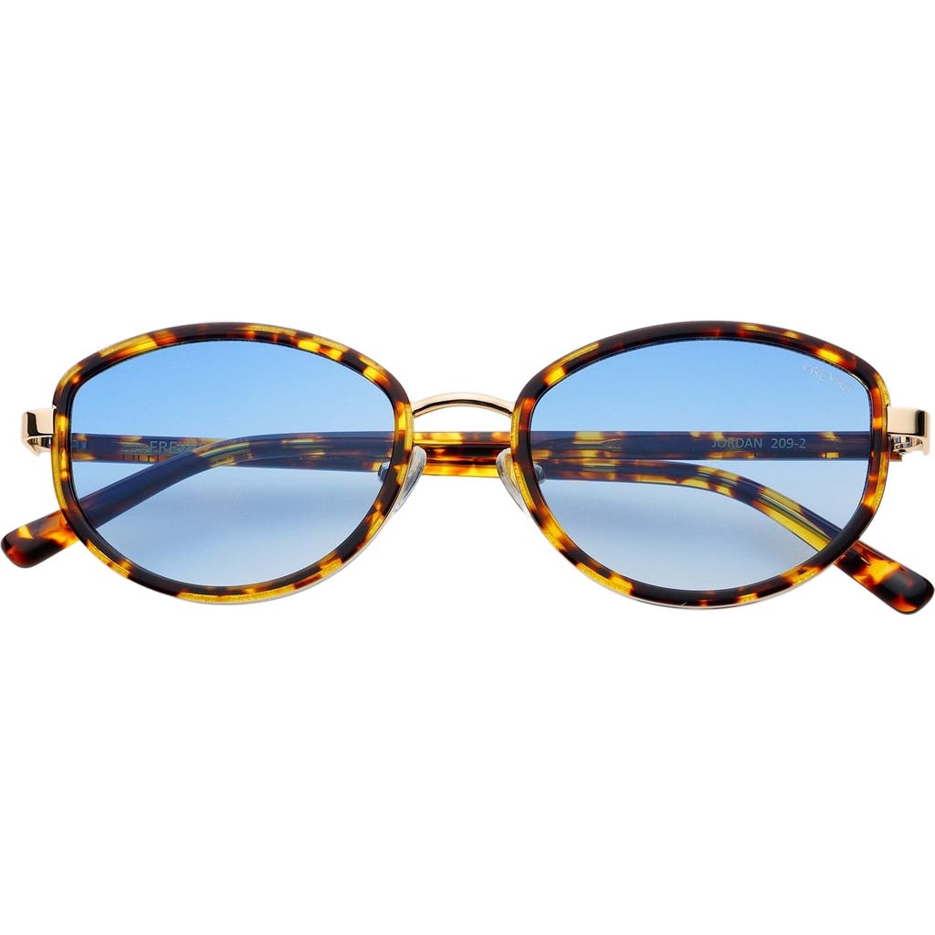 Freyrs Eyewear Jordan Oval Sunglasses In Multi