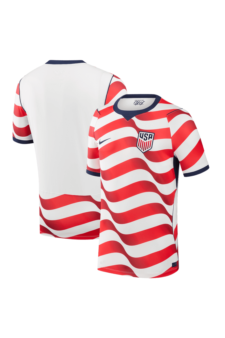 Men's Nike  White USMNT 2026 Home Stadium Replica Jersey, Main, color, White
