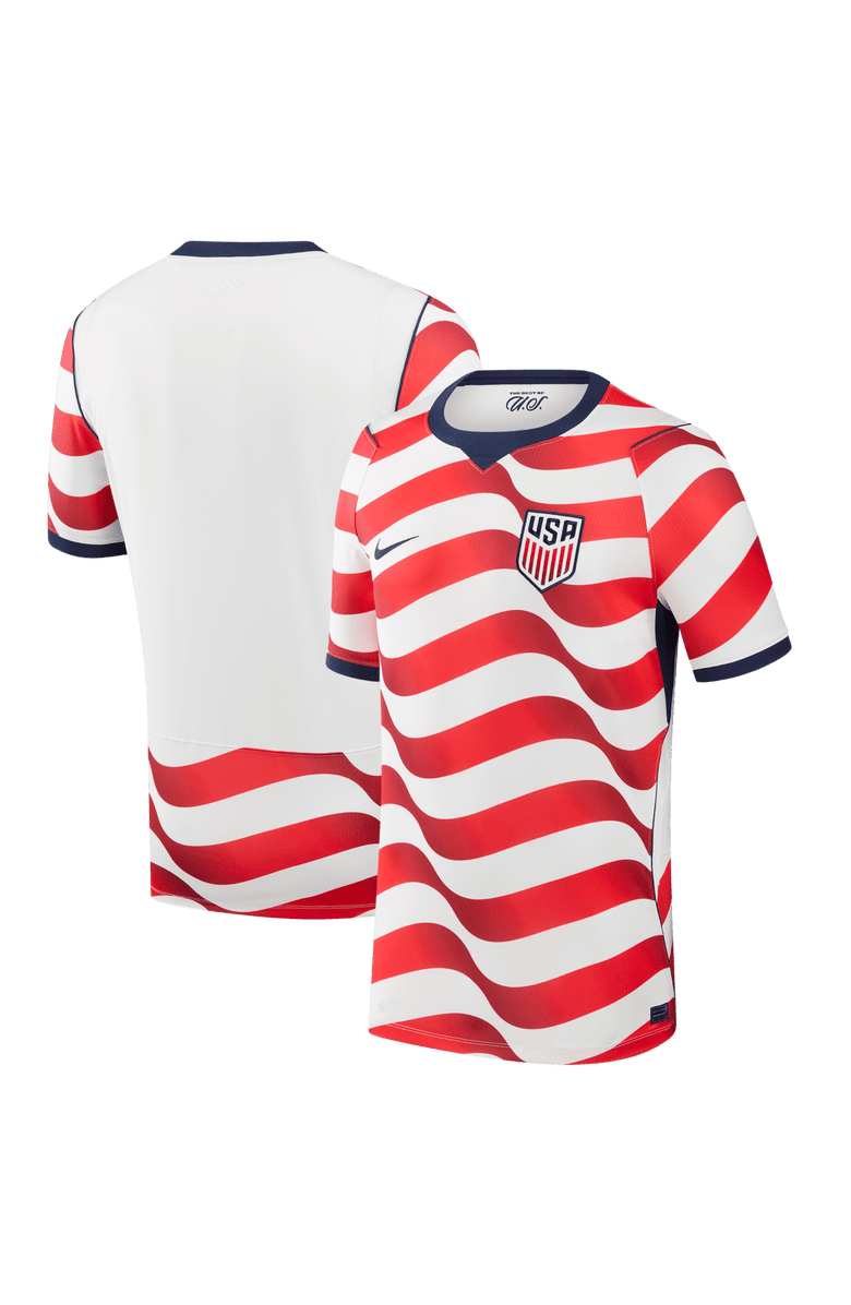 Nike Men's Nike  White USMNT 2026 Home Stadium Replica Jersey, Main, color, White