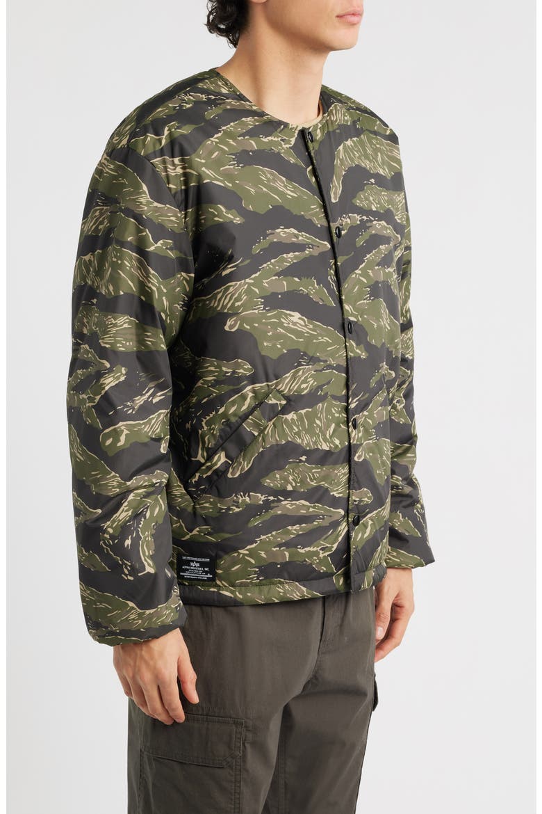 Reed Relaxed Fit Liner Jacket, Alternate, color, TIGER CAMO
