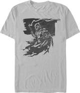 Star Wars: The Mandalorian and Grogu Mens Star Wars The Mandalorian and Grogu Din Djarin and The Child Powerful Scene T Shirt