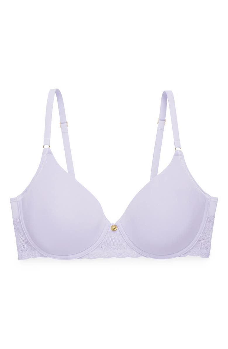 Natori Bliss Perfection Comfort T-Shirt Bra, Alternate, color, Grey Lilac