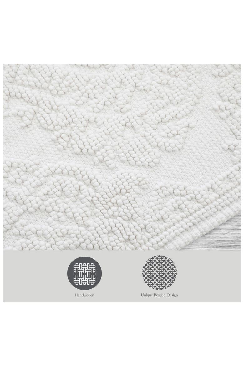 Ricardo 2-Piece Bath Mat Set, Alternate, color, WHITE