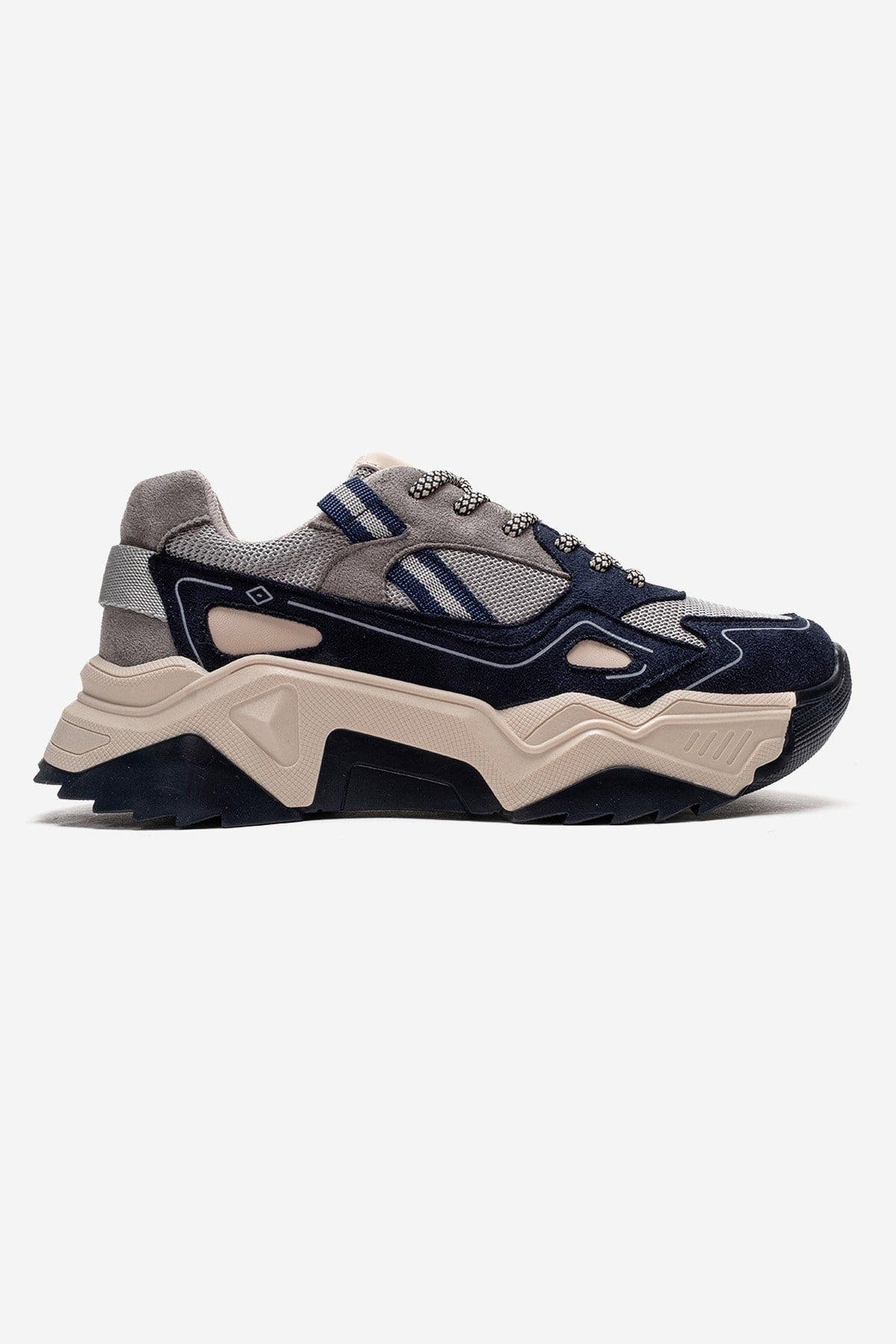 Pleur Fashion Sneaker, Alternate, color, Navy Suede