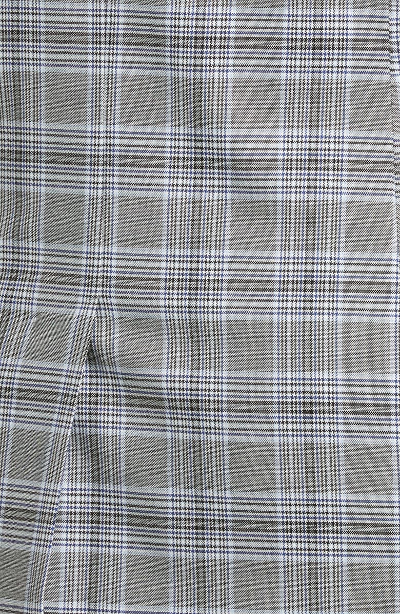 Nordstrom Single Breasted Blazer, Alternate, color, Black- Teal Check