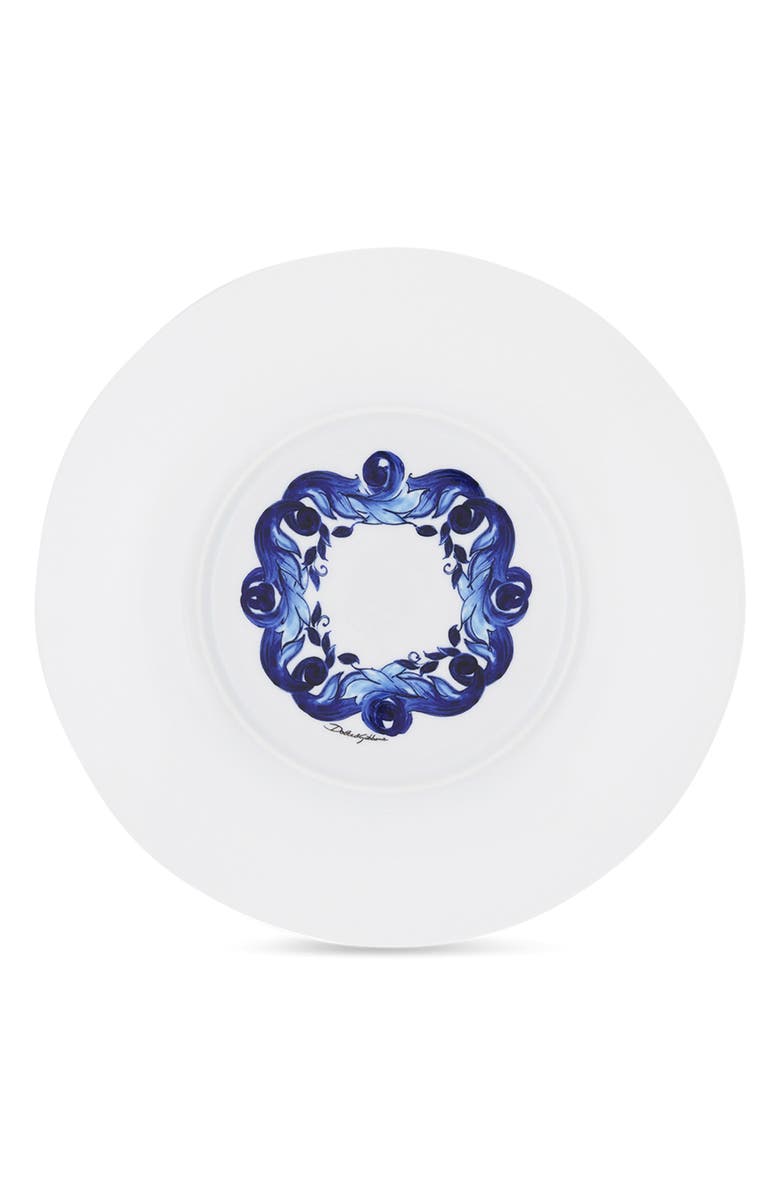 Dolce&Gabbana Blu Meditteraneo Set of 2 Dessert Plates, Alternate, color, Light Blue