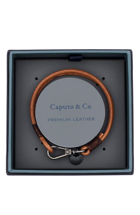 Men's Swivel Craftman Leather Bracelet