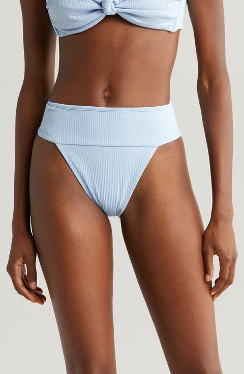 Tamarindo Rib High Cut Bikini Bottoms