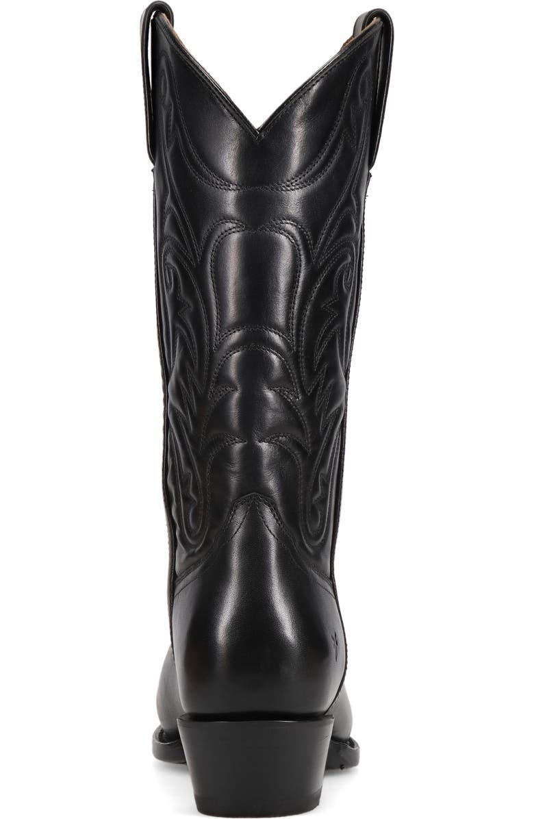 Frye Bruce Western Boot, Alternate, color, Black