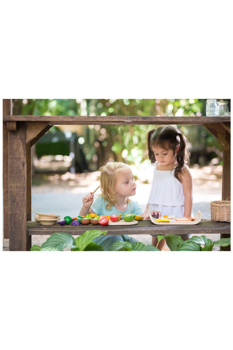 14-Piece Assorted Fruit & Vegetable Tray Set, Alternate, color, MULTI