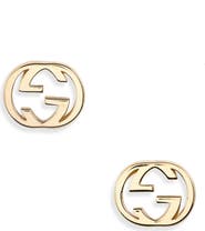 Gucci Interlocking-G Stud Earrings
