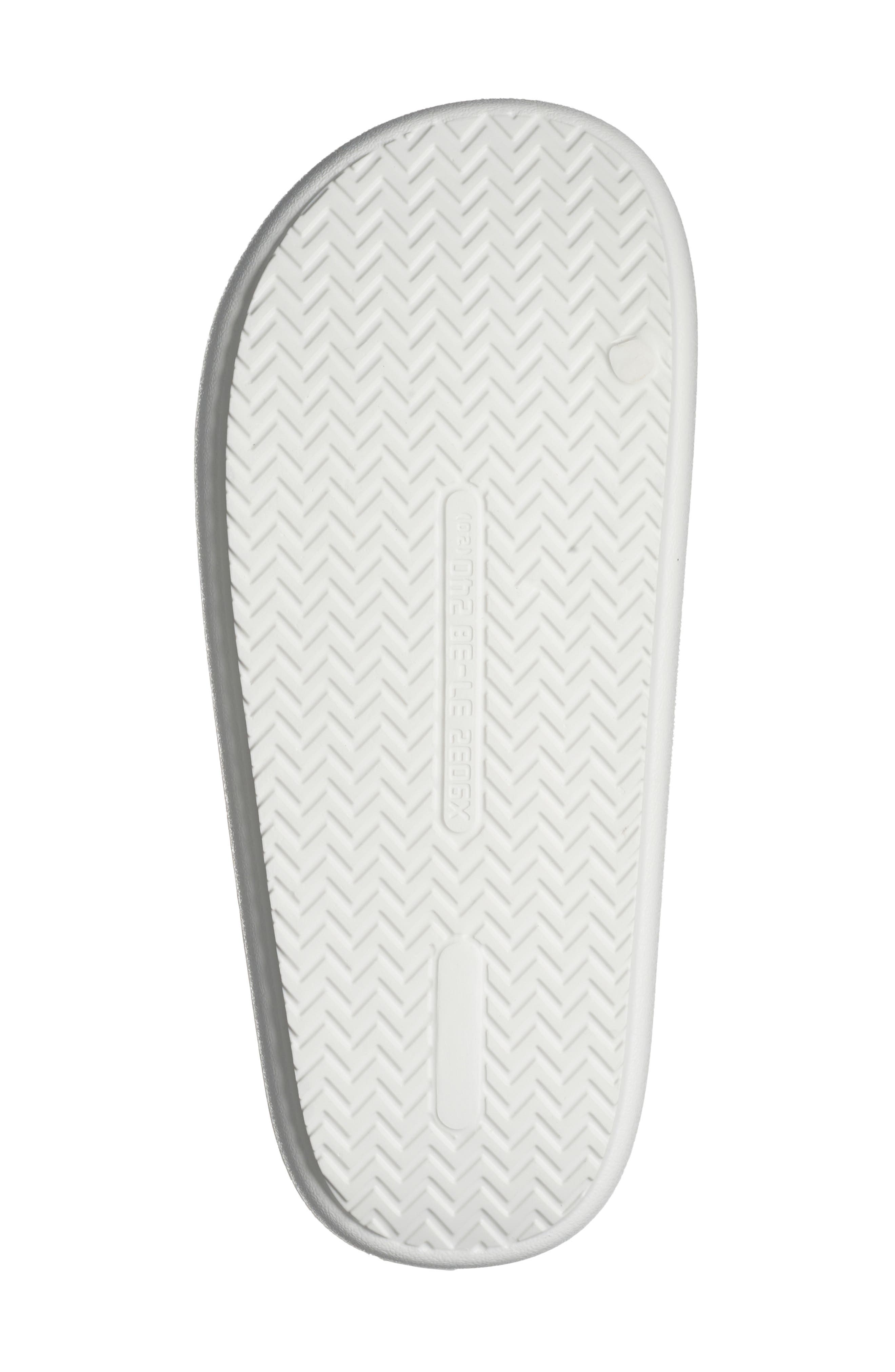 ELLE St. Tropez Platform Slide Sandal, Alternate, color, White