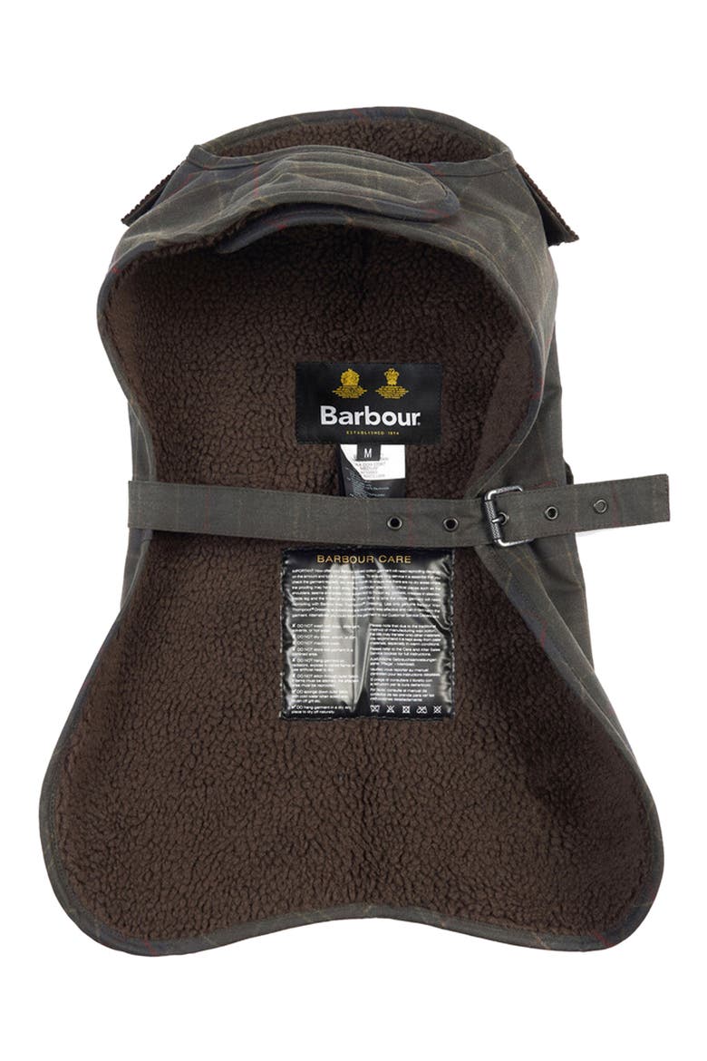 Waxed Cotton Dog Coat, Alternate, color, CLASSIC TARTAN