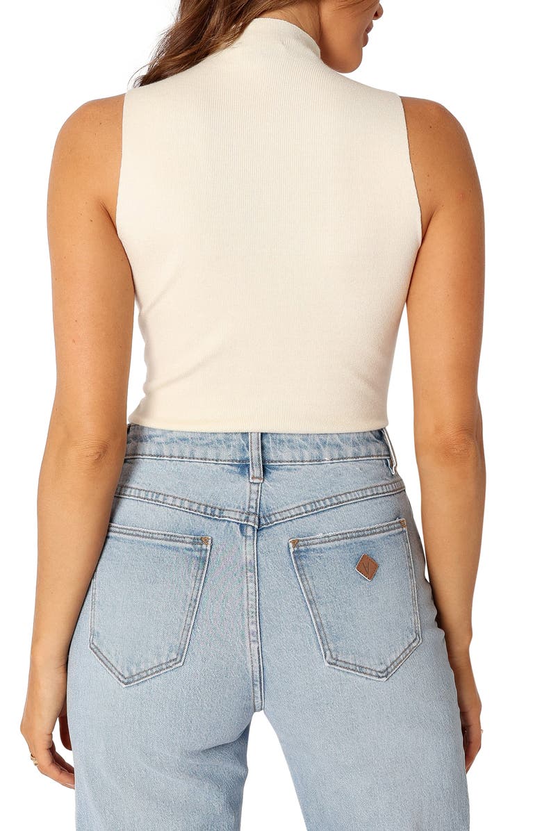 Petal & Pup Natalia Funnel Neck Sweater Bodysuit, Alternate, color,