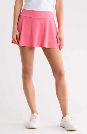 Grid Jacquard Tennis Skort