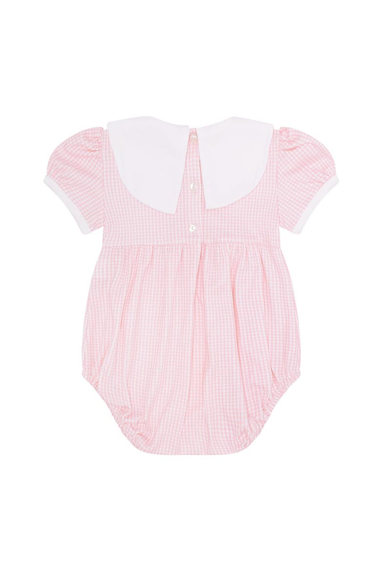 Pink Gingham Baby Bubble - Baby, Alternate, color, Pink