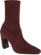 Stuart Weitzman Stassi Stretch Leather Bootie