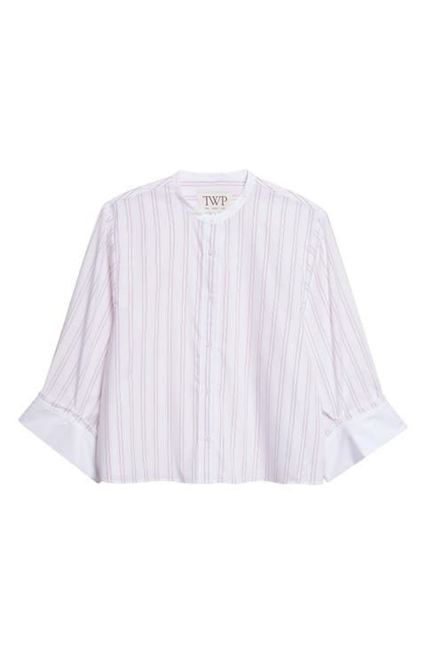 The Beau Stripe Button-Up Shirt