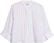 TWP The Beau Stripe Button-Up Shirt
