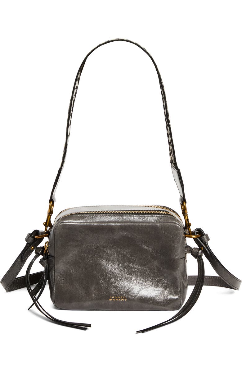 Isabel Marant Wardy XO Capsule Leather Camera Bag, Main, color,