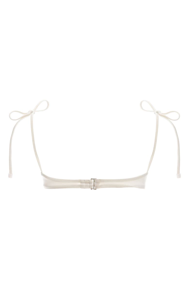 Agua Bendita Donna Sereia Underwire Bikini Top, Alternate, color, Beige