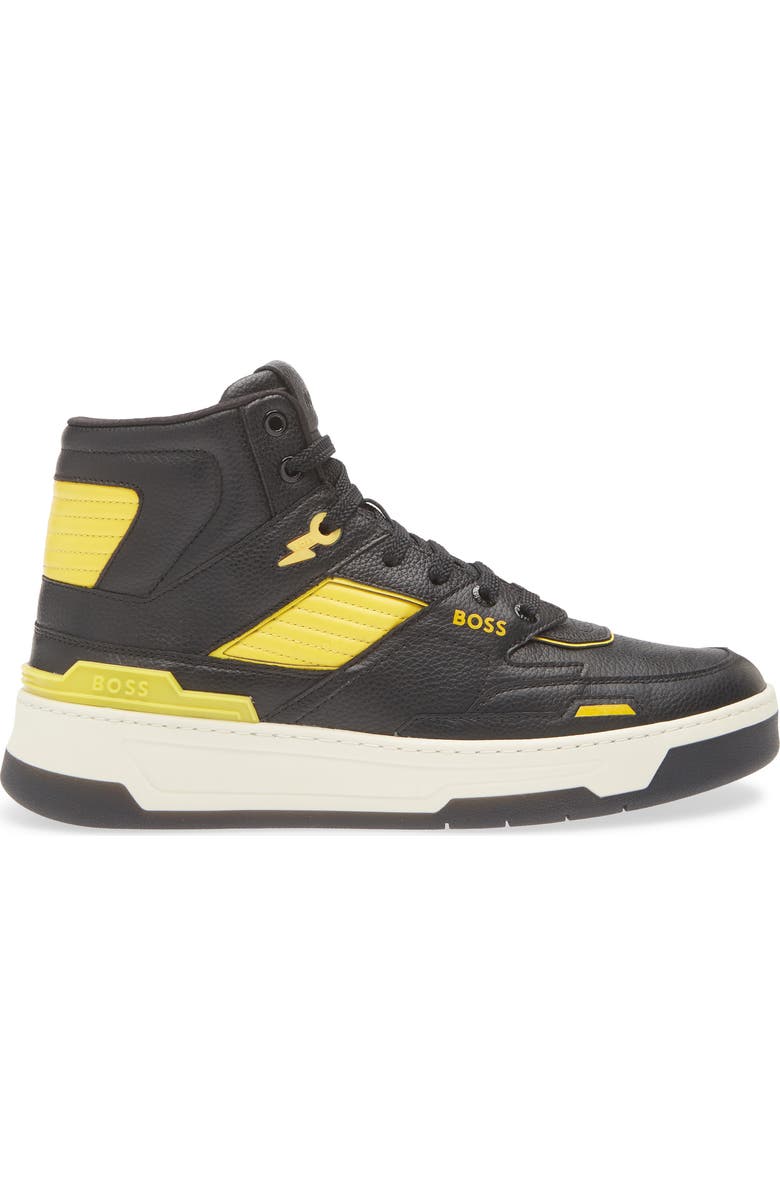 BOSS Baltimore High Top Sneaker, Alternate, color, Blk