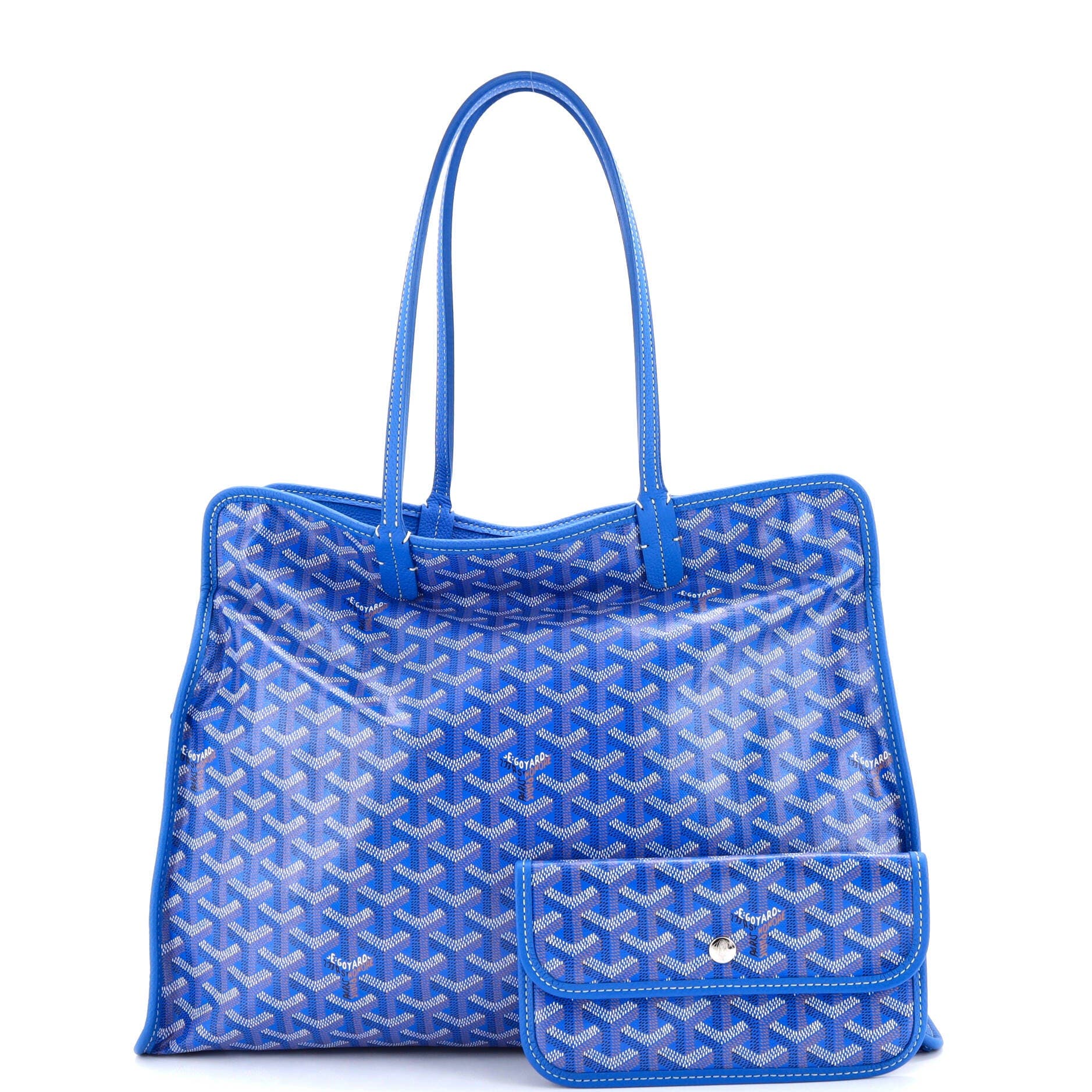 Pre-Owned Goyard Hardy Pet Carrier Coated Canvas PM, Alternate, color, 