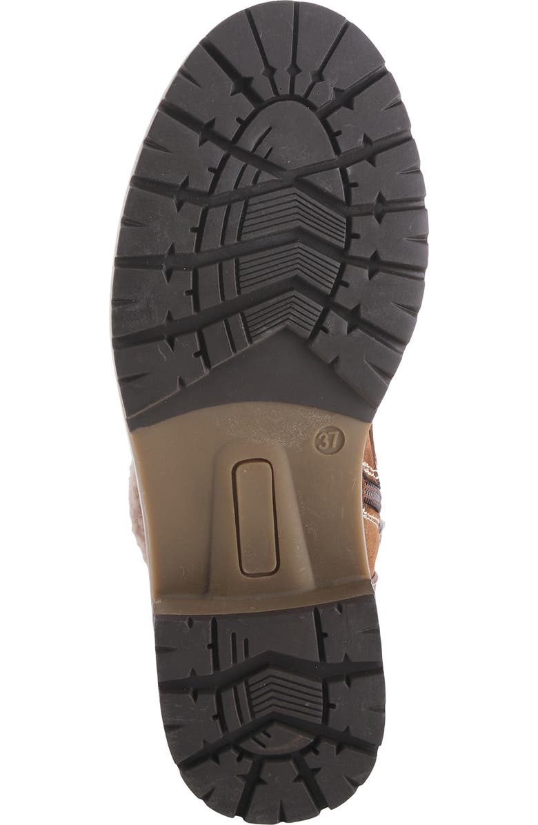 Patrizia by Spring Step Jordyn Faux Fur Lined Lug Sole Boot, Alternate, color, Camel