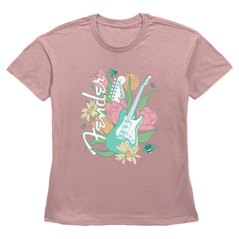 Women's Fender Spring Stratocaster  Graphic T-Shirt