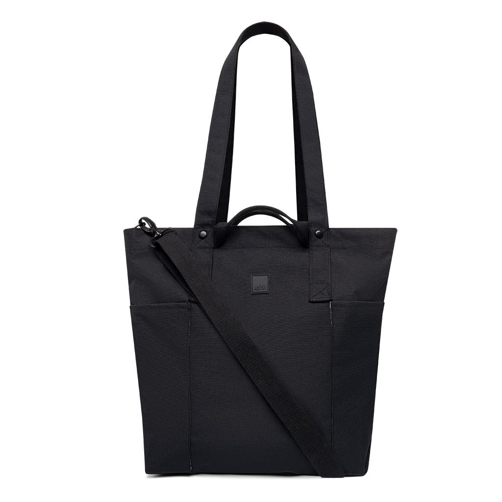 LEFRIK Raw Tote Bag, Alternate, color, Black