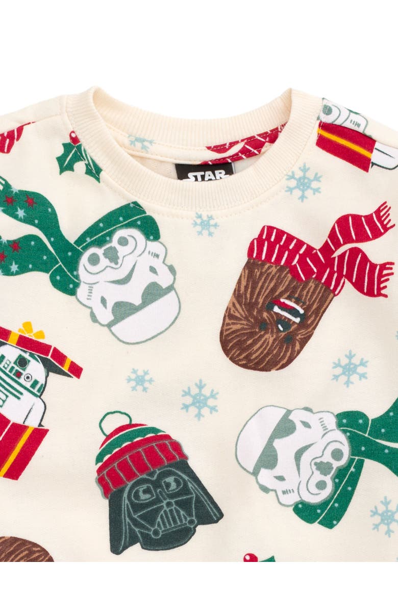 Star Wars Sweatshirt & Pants Set, Alternate, color, Beige