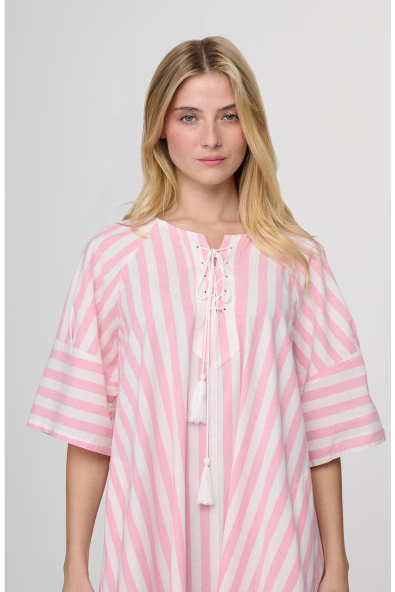 Bridget Dress, Alternate, color, Pink / White