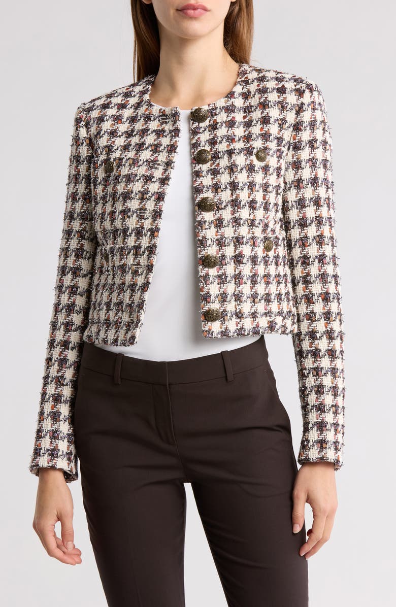 Veronica Beard Cirtane Tweed Jacket, Main, color, 
