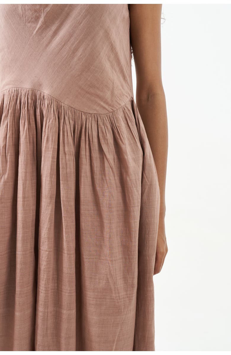 World of Crow The Garnet Pink midi Dress, Alternate, color, 