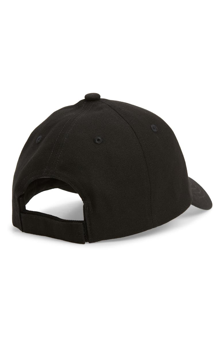 Pac Logo Embroidered Baseball Cap, Alternate, color, BLACK/ WHITE