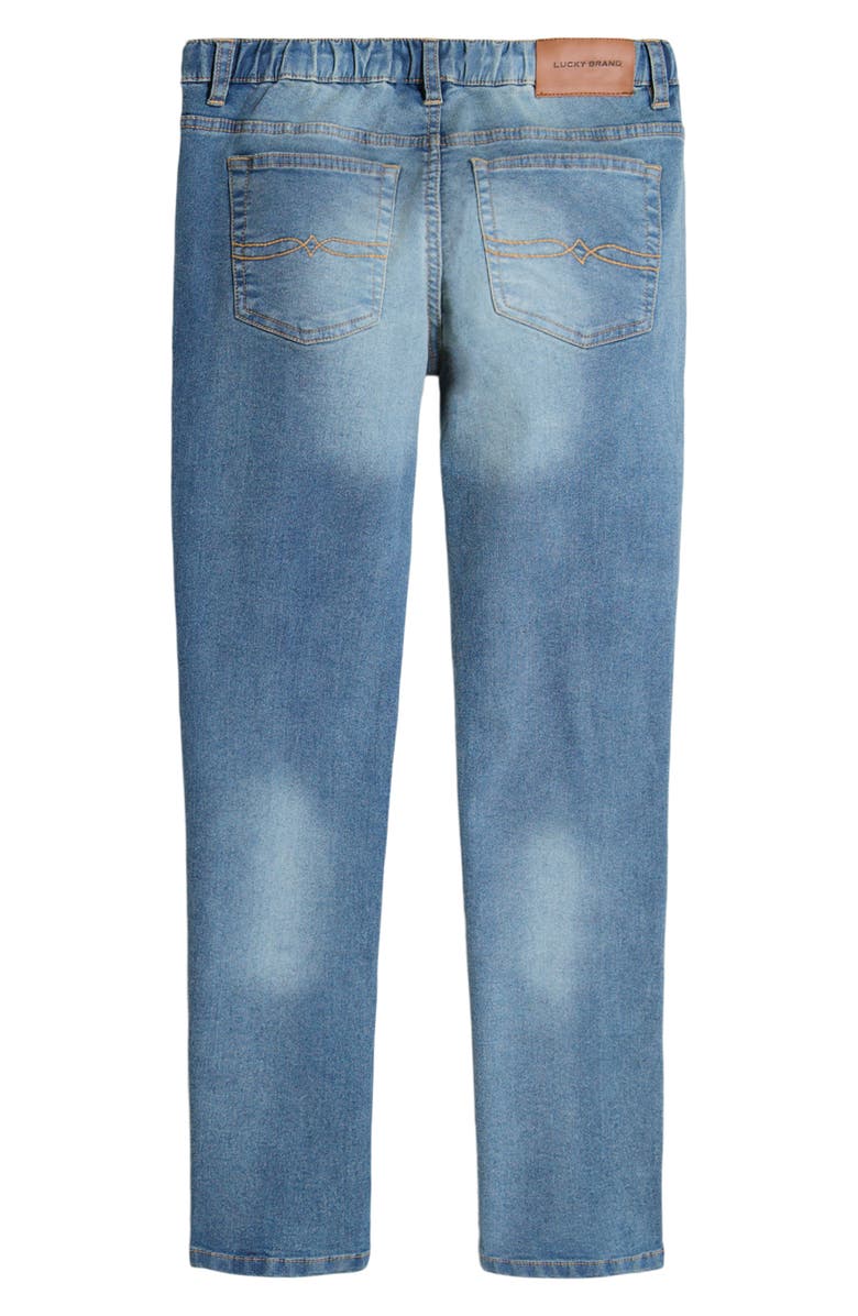 Lucky Brand Kids' Denim Pull-On Pants, Alternate, color, Imperial