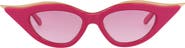 Valentino 49mm Cat Eye Sunglasses