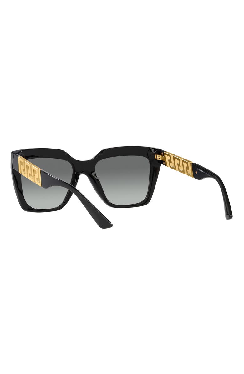 Versace 56mm Gradient Square Sunglasses, Alternate, color,