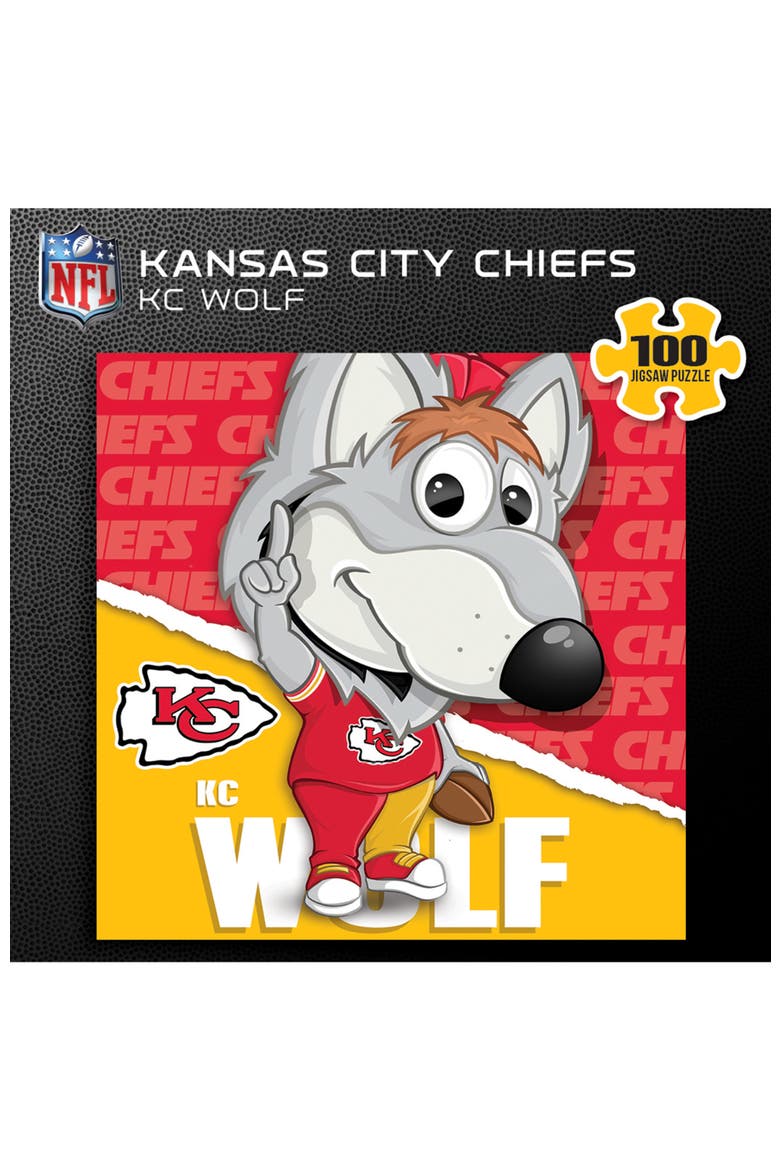 Kansas City Chiefs Mascot 100pc Puzzle, Alternate, color, Multicolor