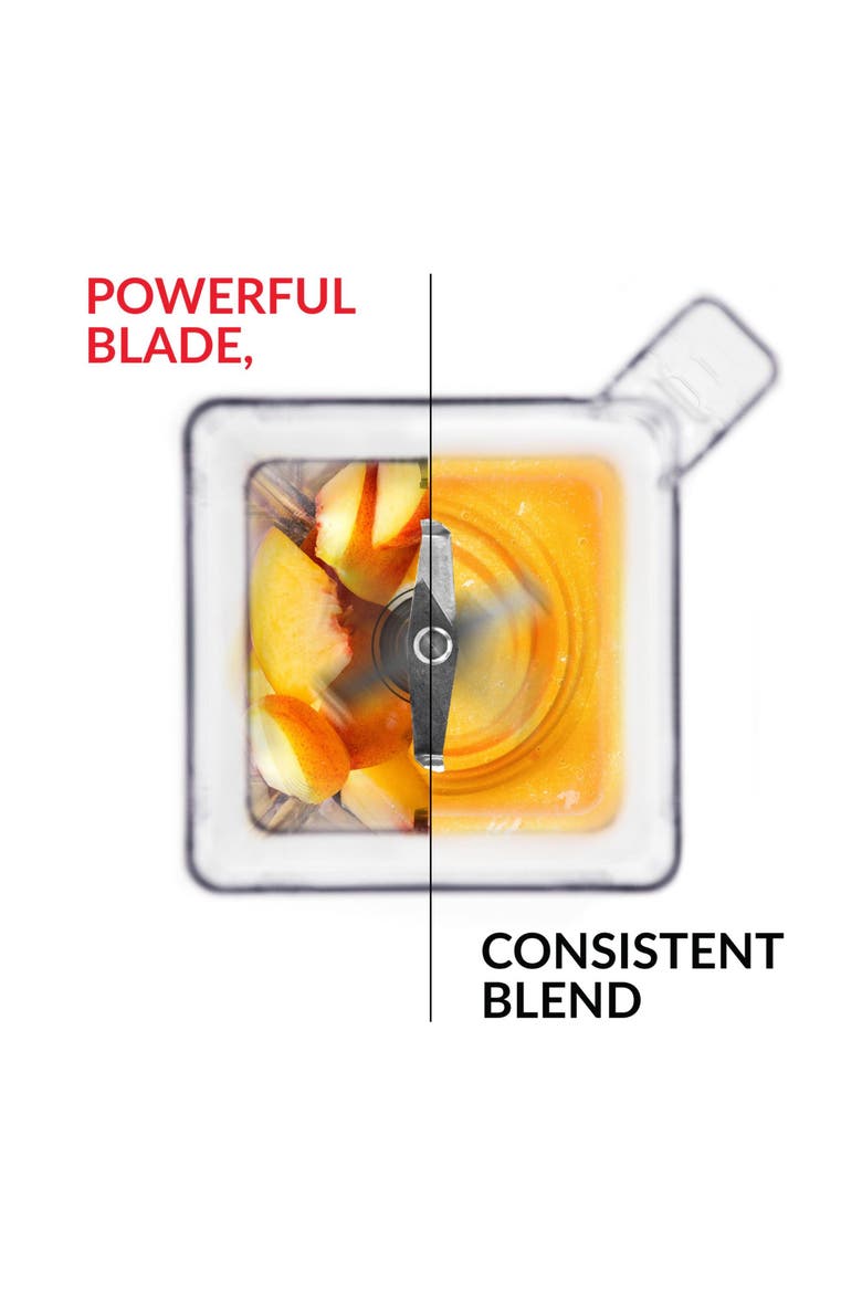 Twister Jar Professional Grade Blender Jar with Spatula and Mini Gripper Lid, Alternate, color, Clear