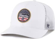 '47 Men's '47 White Milwaukee Brewers Homage Adjustable Trucker Hat