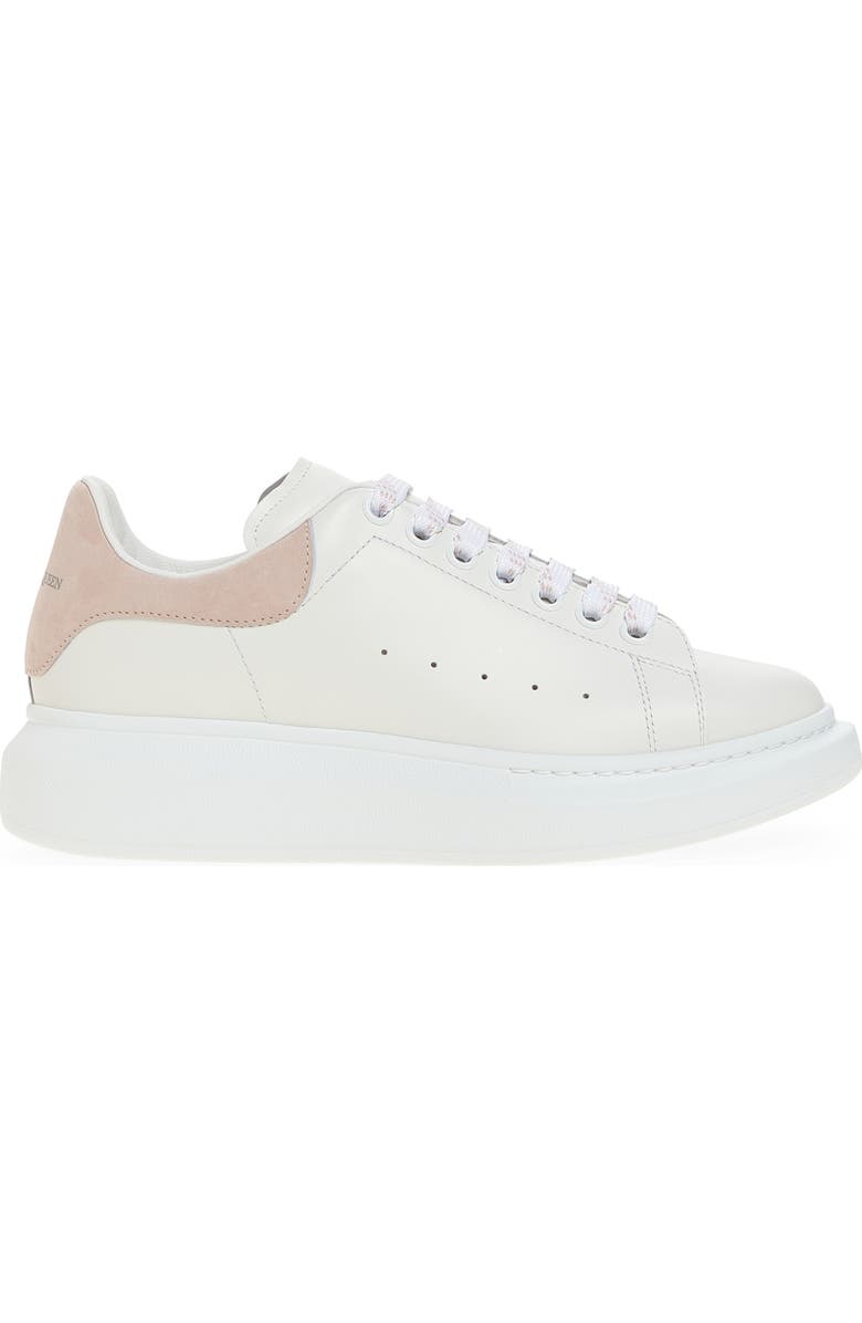 McQueen Oversize Sneaker, Alternate, color, White/ Patchouli