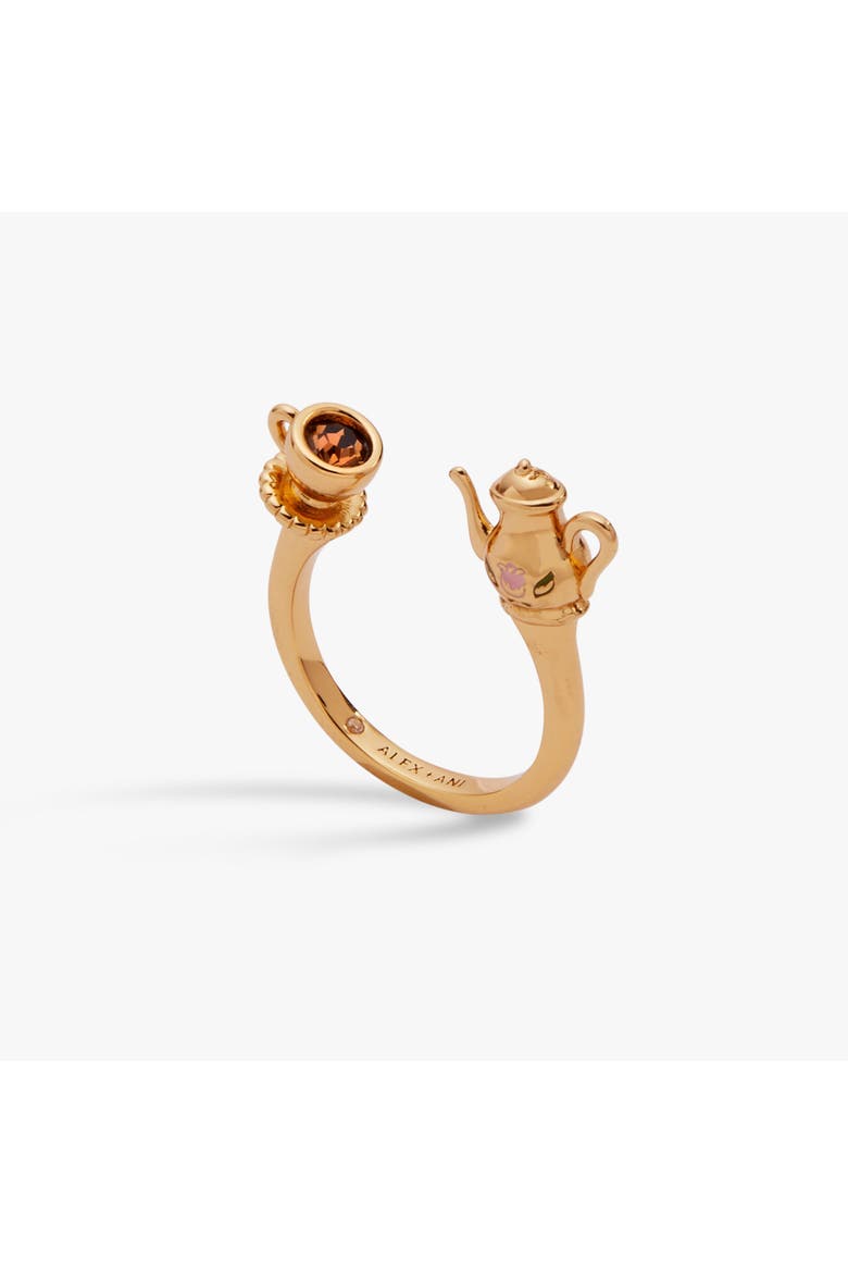 Tea Party Ring, Main, color, Gold