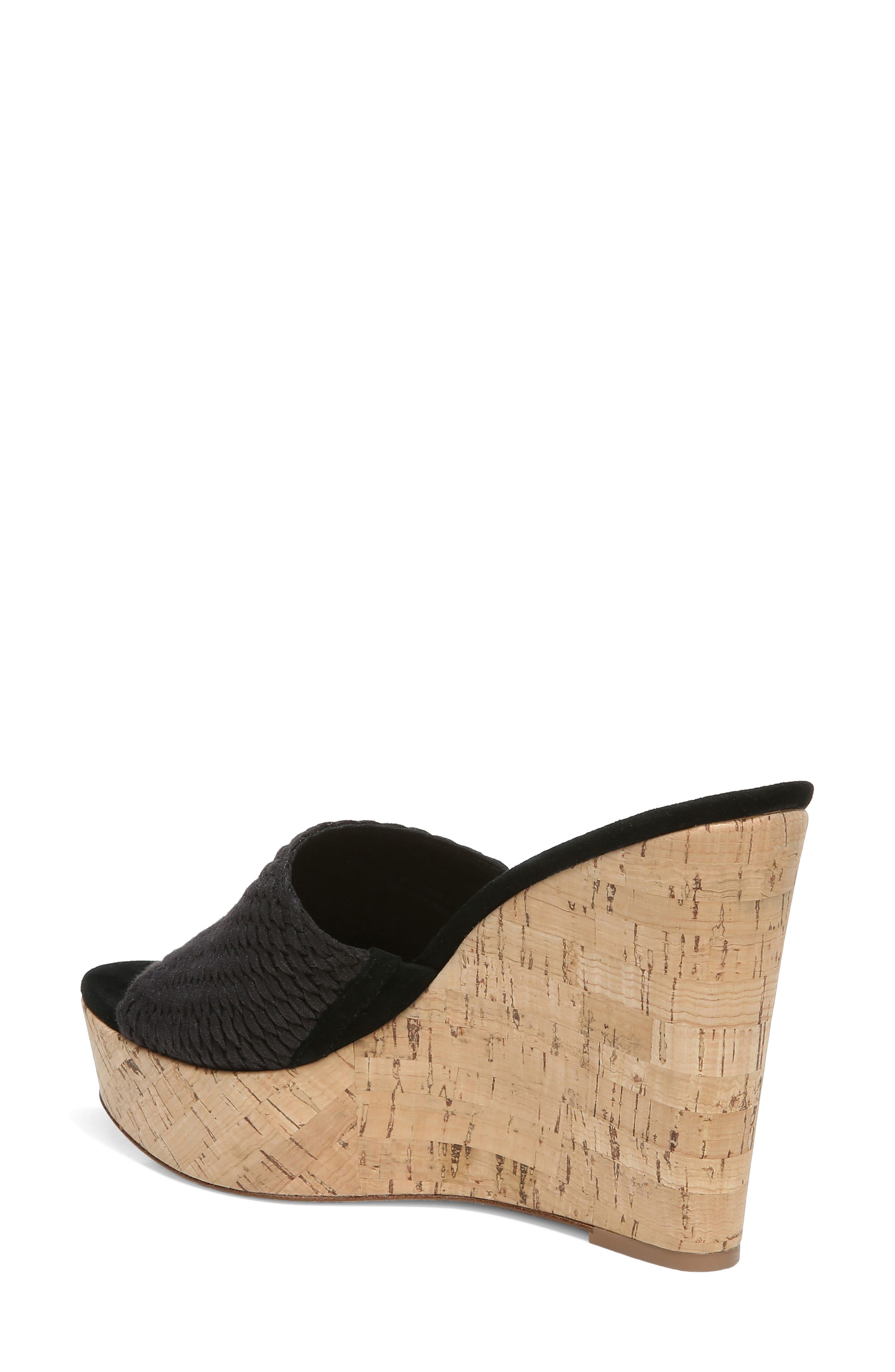 Veronica Beard Dali Woven Platform Wedge Sandal, Alternate, color, 