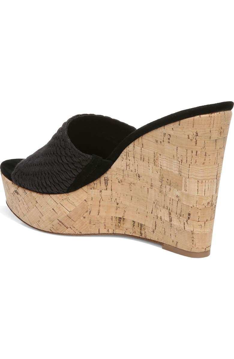 Veronica Beard Dali Woven Platform Wedge Sandal, Alternate, color,