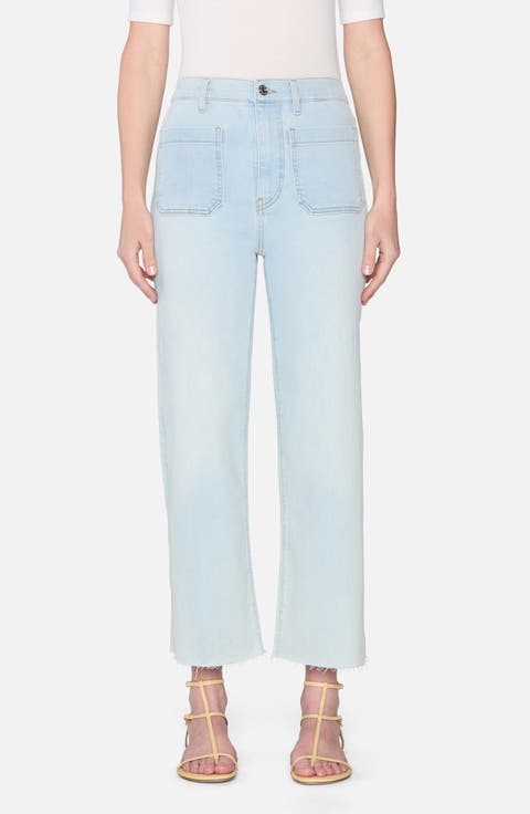 The Anchor Patch Pocket Jeans (Float Raw Fray)