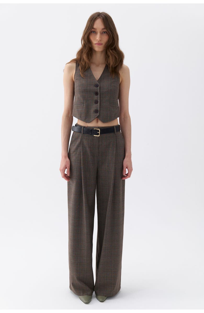 Nocturne Mid Rise Patterned Pants, Main, color, 